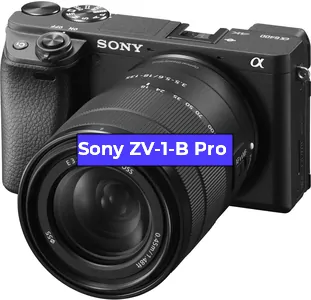 Ремонт фотоаппарата Sony ZV-1-B Pro в Екатеринбурге